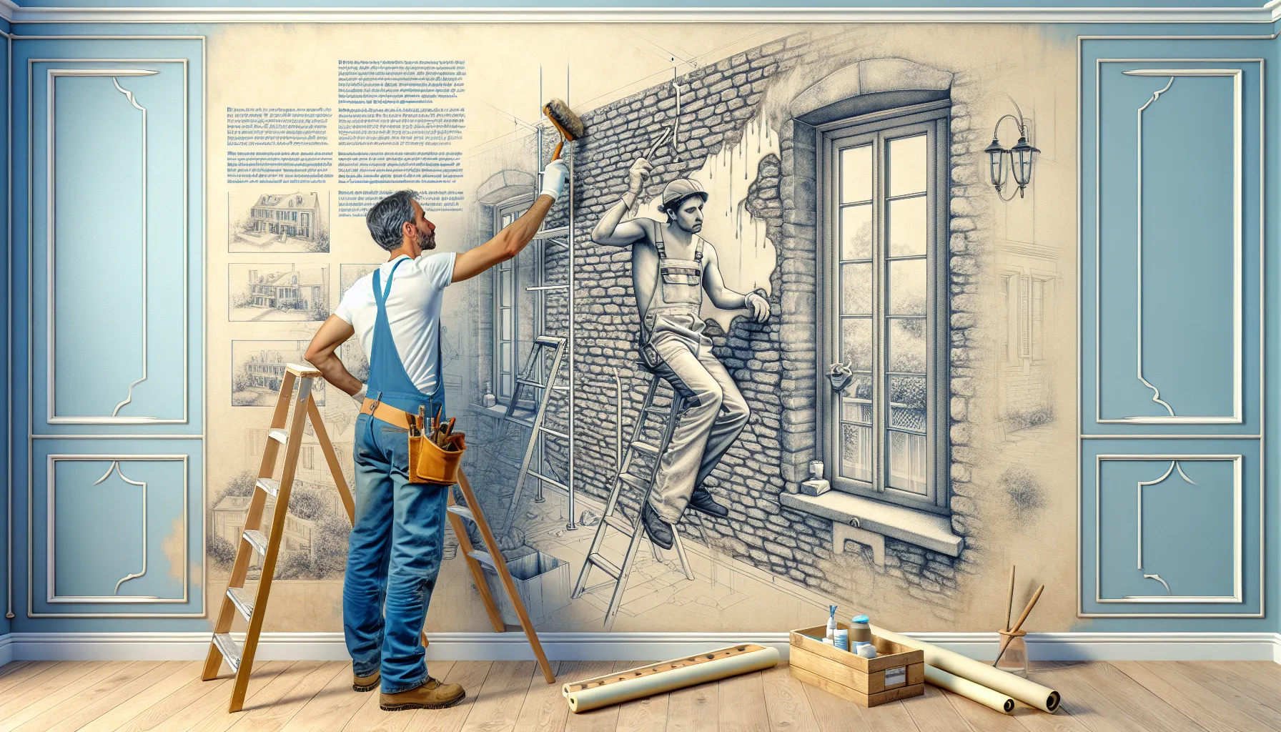 Traitement humidite murs maison