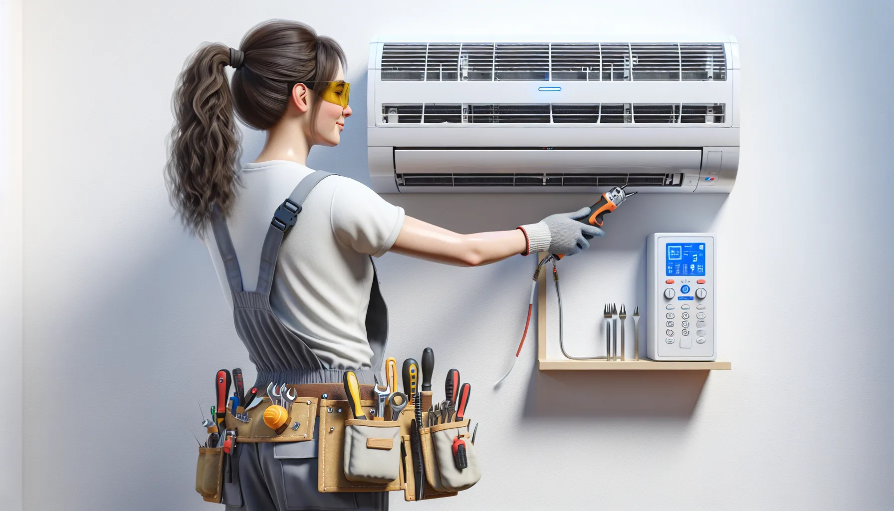 Installation climatisation split