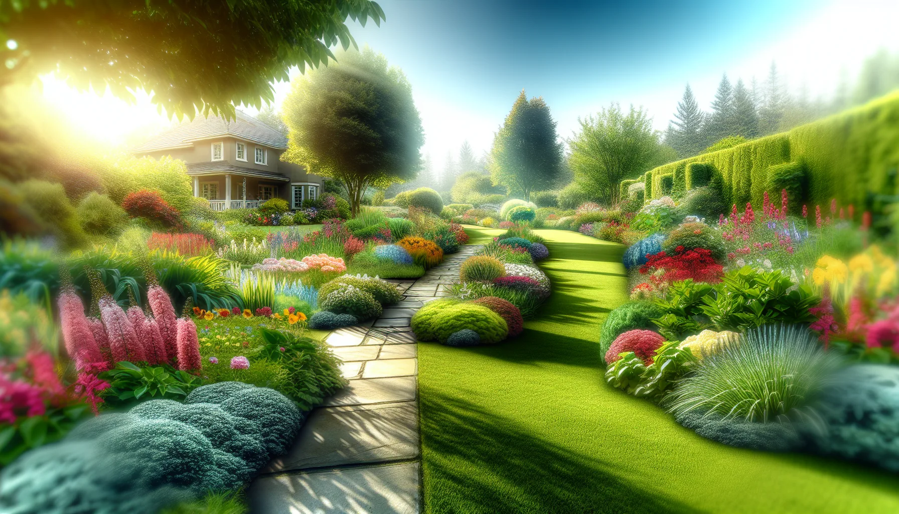 Amenagement paysager jardin francais