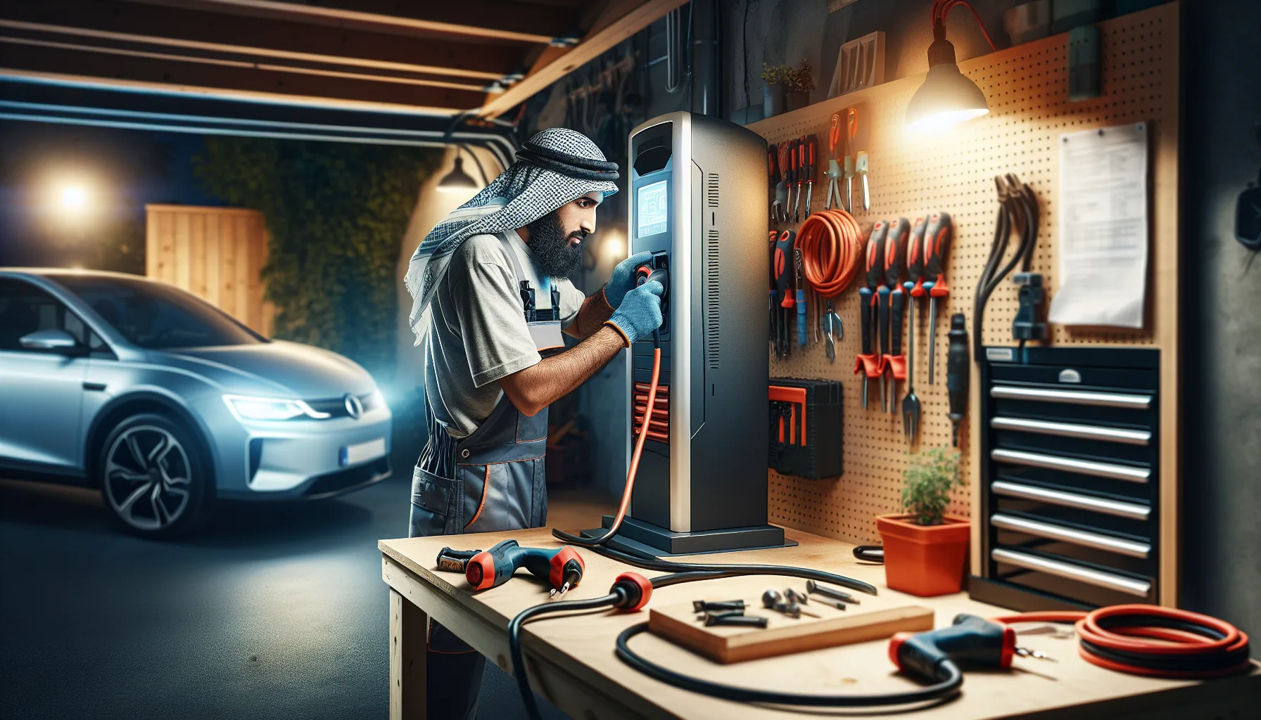 Borne recharge voiture electrique IRVE